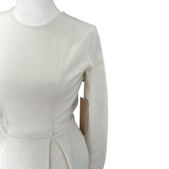 Vivian Chan Alena White Cut Out Mini Dress NWT Size XS - Picture 8 of 12